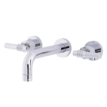 KS8121ML Milano 2-Handle 8 Wall Mount Bathroom Faucet,Polished Chrome